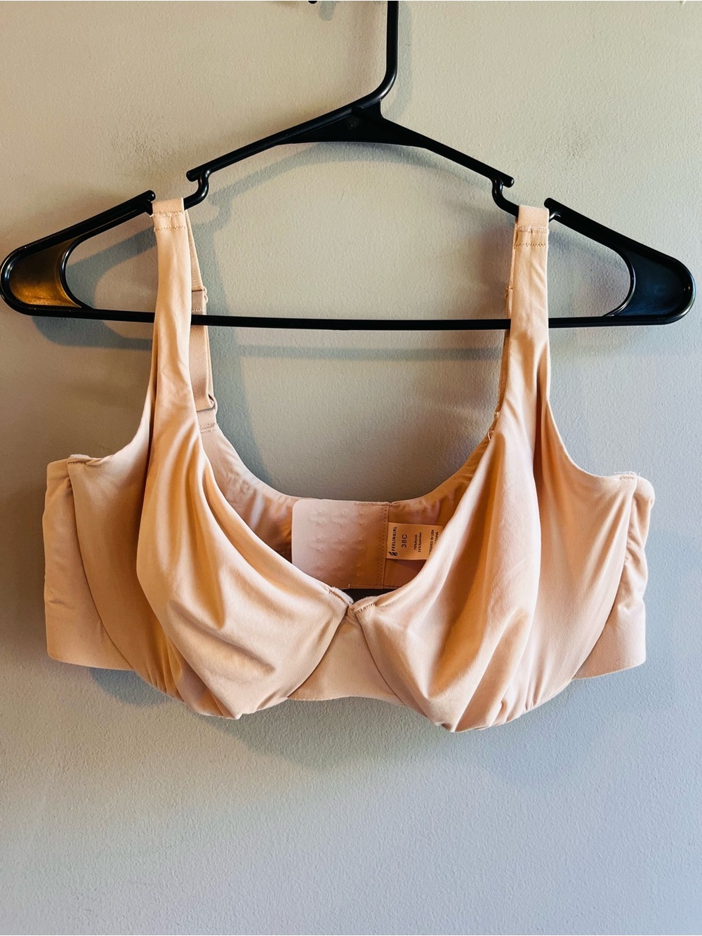 FeelinGirl Nude Underwire Bra Top - Women Intimates & Sleepwear 38C